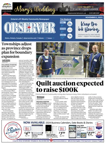 The Woolwich Observer - 2 Nov 2023