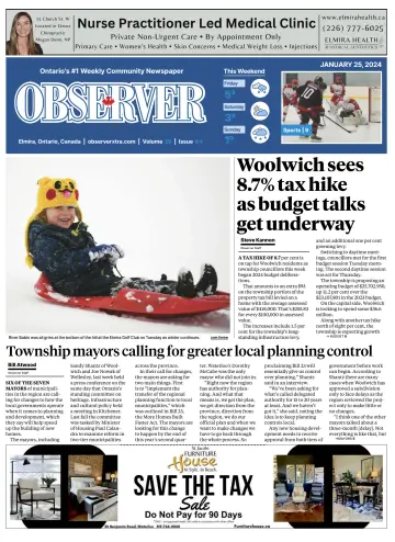 The Woolwich Observer - 25 Jan 2024