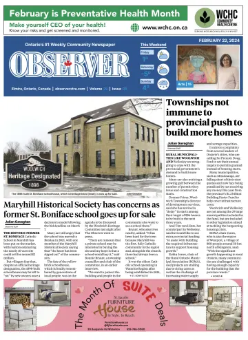 The Woolwich Observer - 22 2월 2024