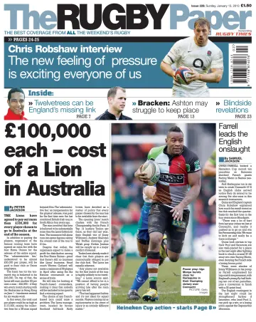 The Rugby Paper - 13 Jan 2013