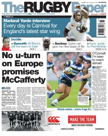The Rugby Paper - 18 Aug 2013