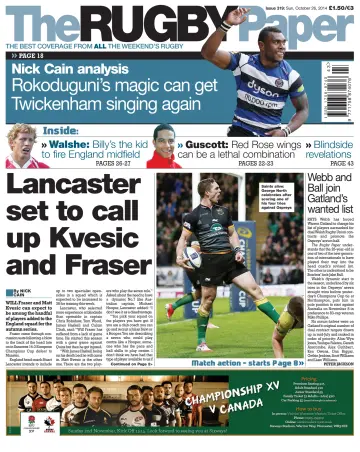 The Rugby Paper - 26 Oct 2014