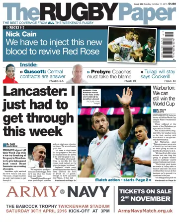 The Rugby Paper - 11 Oct 2015