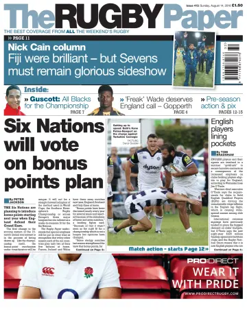 The Rugby Paper - 14 Aug 2016