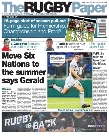 The Rugby Paper - 28 Aug 2016