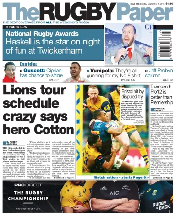 The Rugby Paper - 4 Sep 2016
