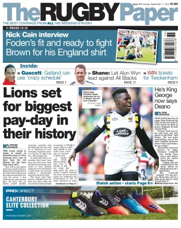 The Rugby Paper - 11 Sep 2016