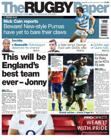 The Rugby Paper - 20 Nov 2016