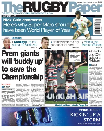 The Rugby Paper - 18 Dec 2016