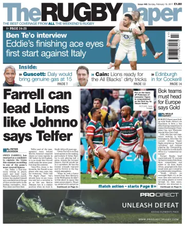 The Rugby Paper - 19 Feb 2017