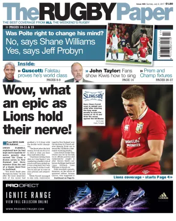 The Rugby Paper - 9 Jul 2017