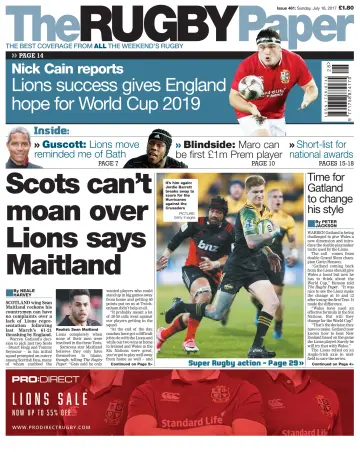 The Rugby Paper - 16 Jul 2017