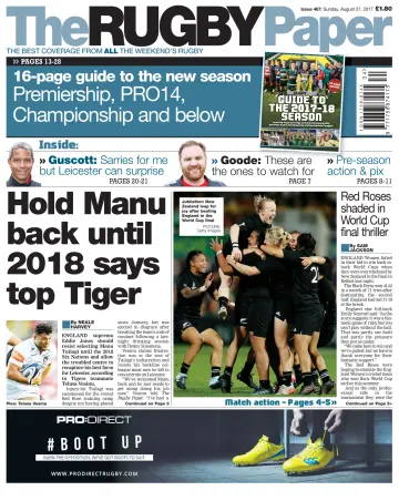 The Rugby Paper - 27 Aug 2017