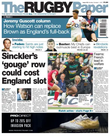 The Rugby Paper - 1 Oct 2017