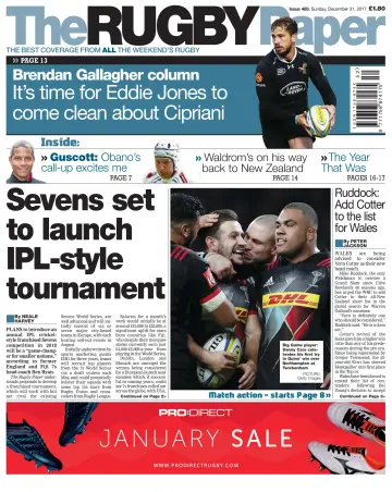 The Rugby Paper - 31 Dec 2017