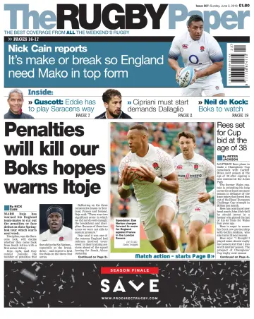 The Rugby Paper - 3 Jun 2018