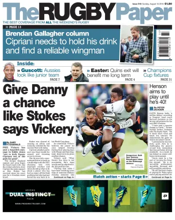 The Rugby Paper - 19 Aug 2018