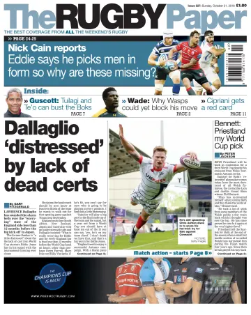 The Rugby Paper - 21 Oct 2018