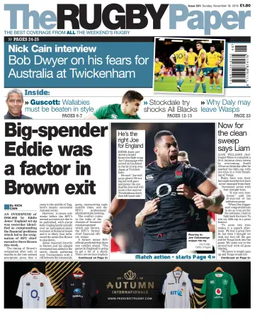 The Rugby Paper - 18 Nov 2018