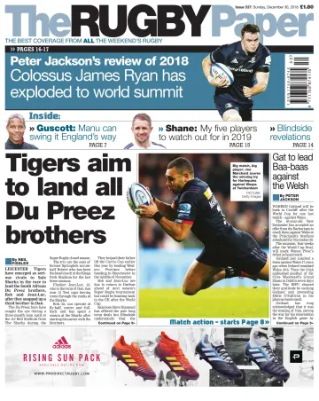 The Rugby Paper - 30 Dec 2018