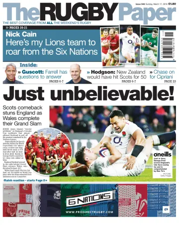 The Rugby Paper - 17 Mar 2019