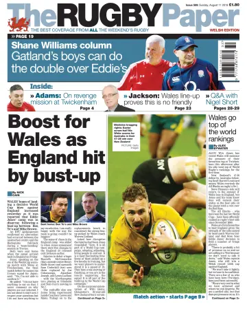 The Rugby Paper - 11 Aug 2019
