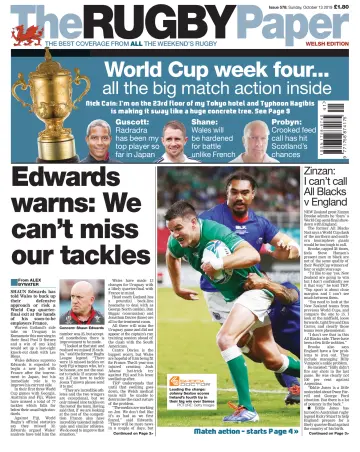 The Rugby Paper - 13 Oct 2019