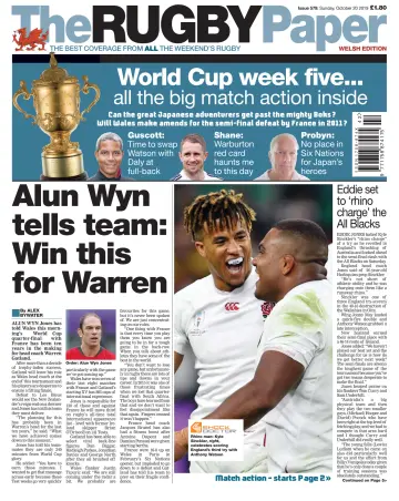 The Rugby Paper - 20 Oct 2019