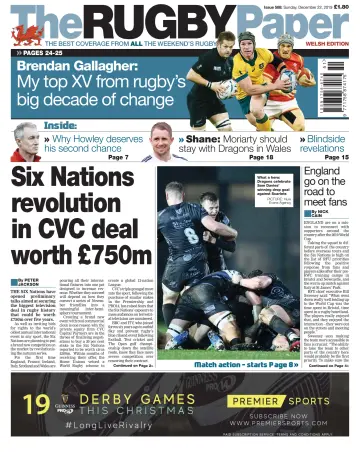 The Rugby Paper - 22 Dec 2019