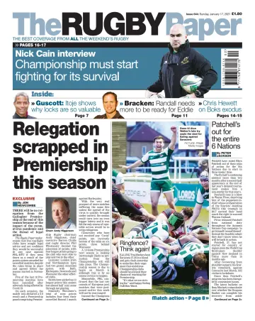 The Rugby Paper - 17 Jan 2021