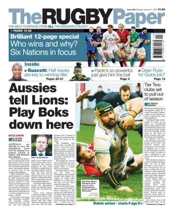 The Rugby Paper - 31 Jan 2021