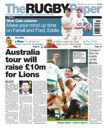 The Rugby Paper - 21 Feb 2021
