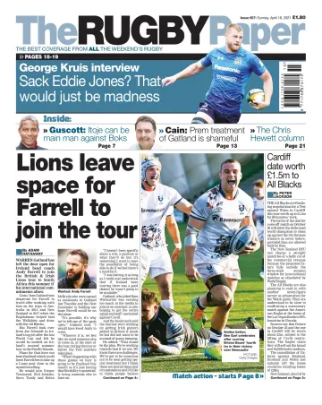 The Rugby Paper - 18 Apr 2021