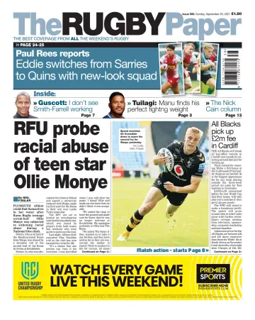 The Rugby Paper - 26 Sep 2021