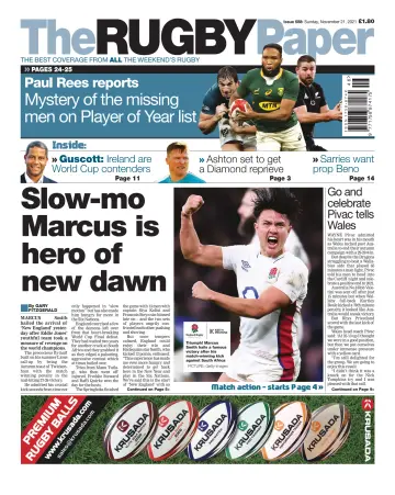 The Rugby Paper - 21 Nov 2021