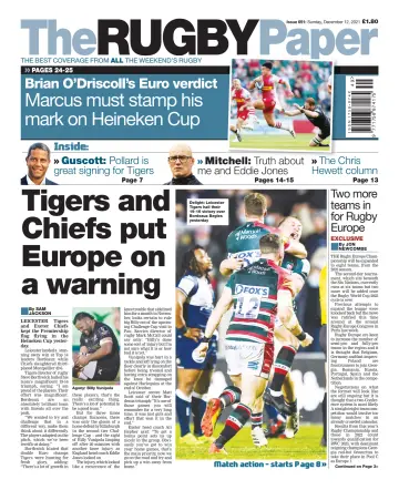 The Rugby Paper - 12 Dec 2021