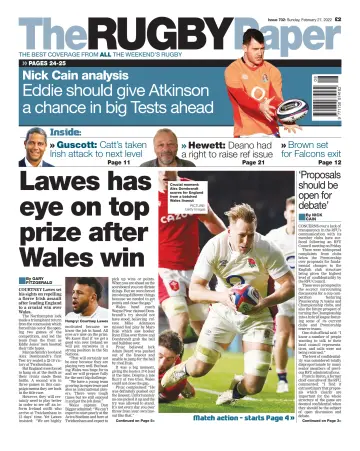 The Rugby Paper - 27 Feb 2022