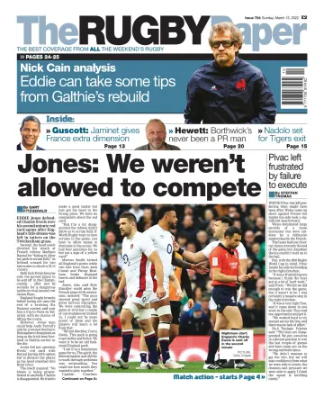 The Rugby Paper - 13 Mar 2022