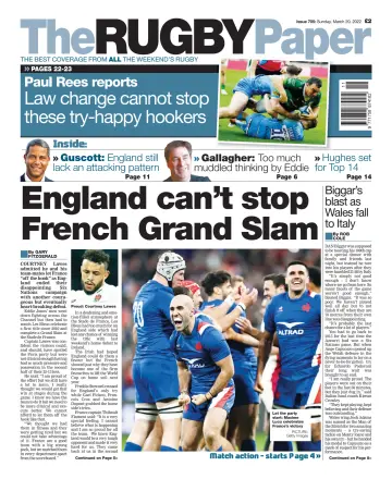 The Rugby Paper - 20 Mar 2022