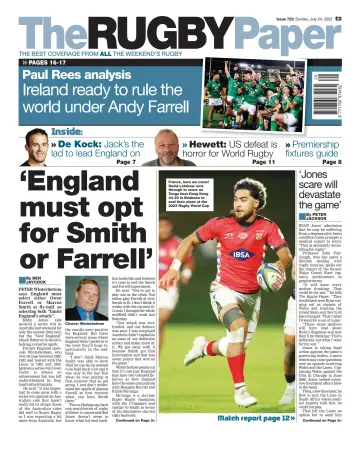 The Rugby Paper - 24 Jul 2022