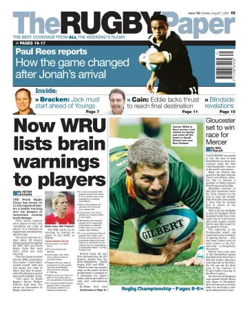 The Rugby Paper - 7 Aug 2022