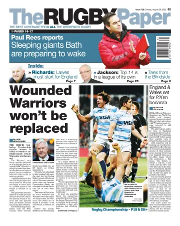 The Rugby Paper - 28 Aug 2022
