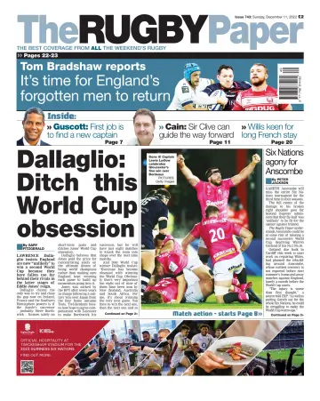 The Rugby Paper - 11 Dec 2022