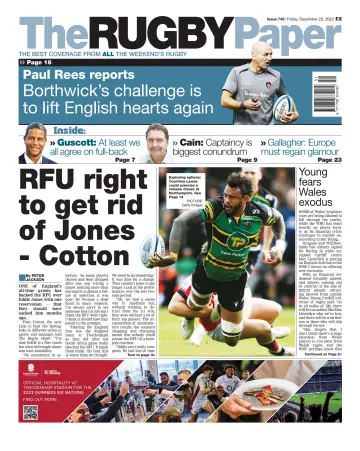 The Rugby Paper - 23 Dec 2022