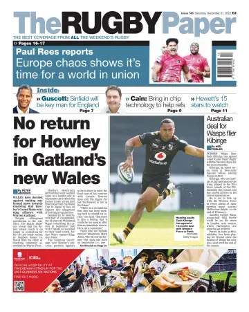 The Rugby Paper - 31 Dec 2022