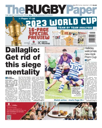 The Rugby Paper - 3 Sep 2023