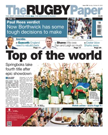 The Rugby Paper - 29 Oct 2023
