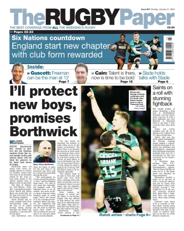 The Rugby Paper - 21 Jan. 2024