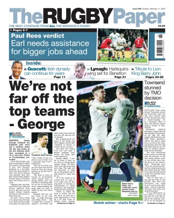 The Rugby Paper - 11 Feb. 2024