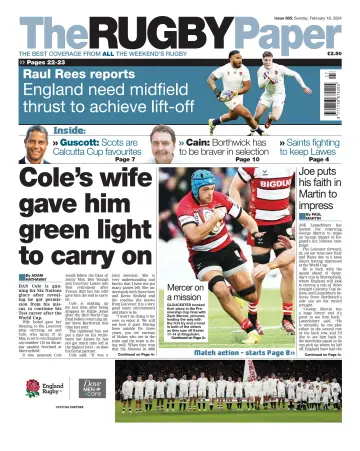 The Rugby Paper - 18 Feb. 2024